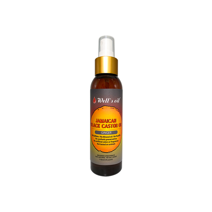 Jamaican Black Castor Oil Ginger Spray 4oz