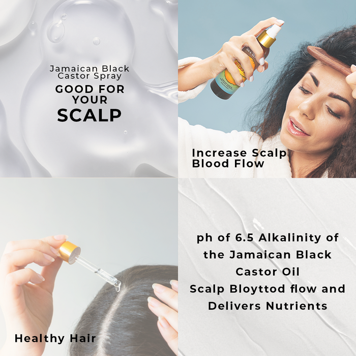 Jamaican Black Castor Oil Ginger Spray 4oz