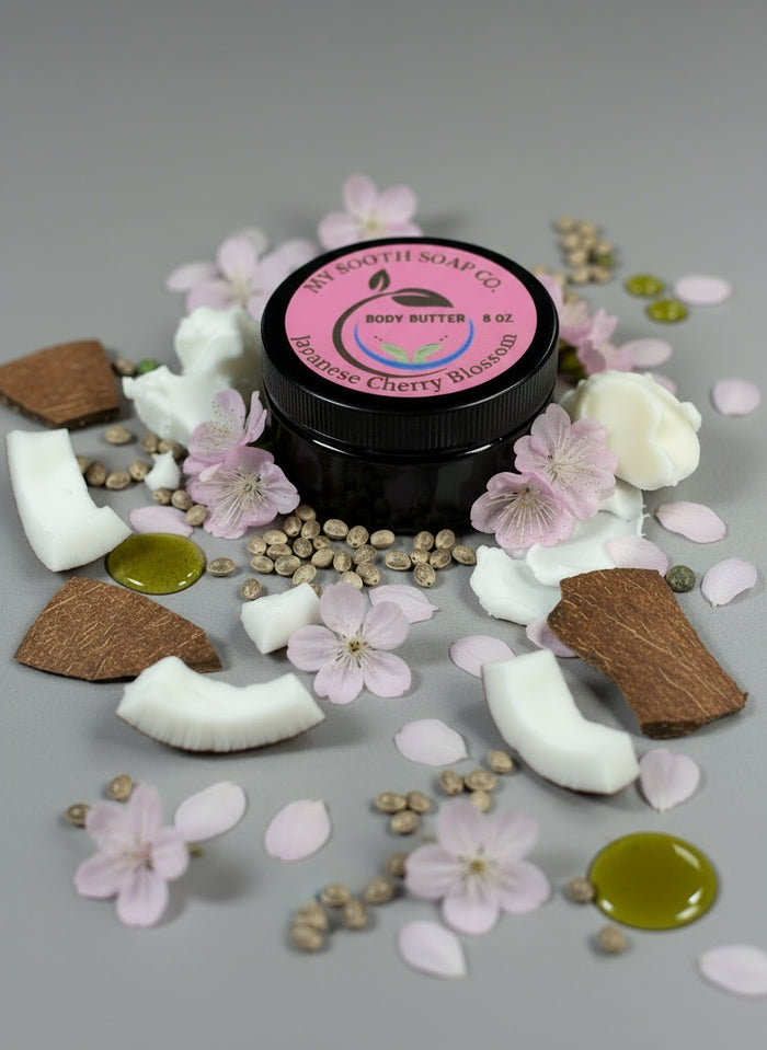 Japanese Cherry Blossom Body Butter (8oz)