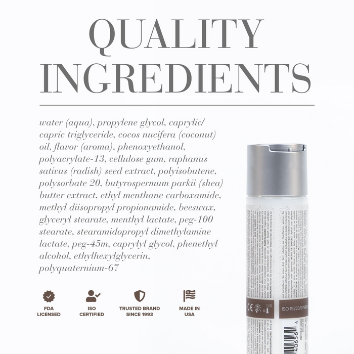 JO Silicone Free Hybrid Coconut Original - quality