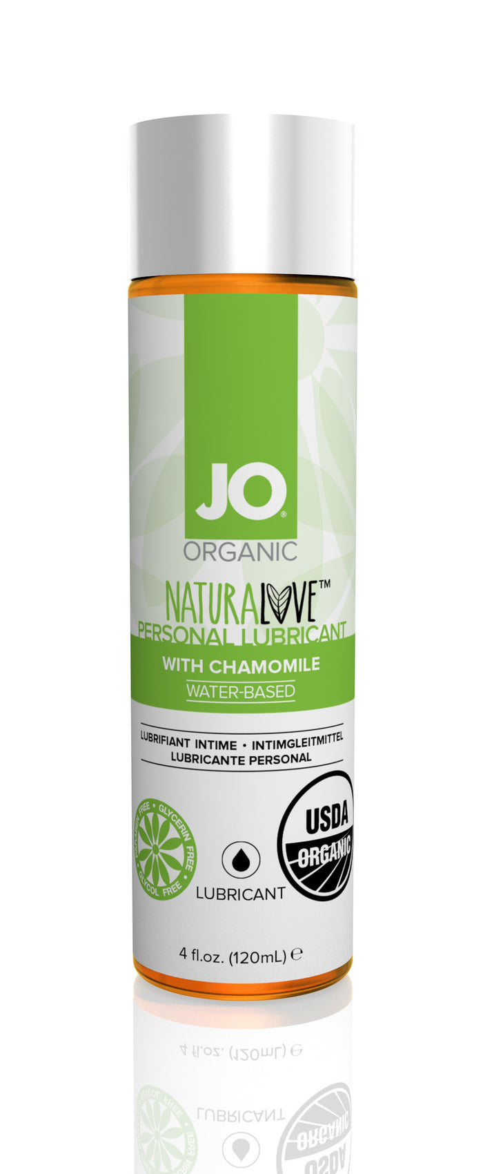 JO USDA Organic Original Lubricant Natural Love 4 fl oz