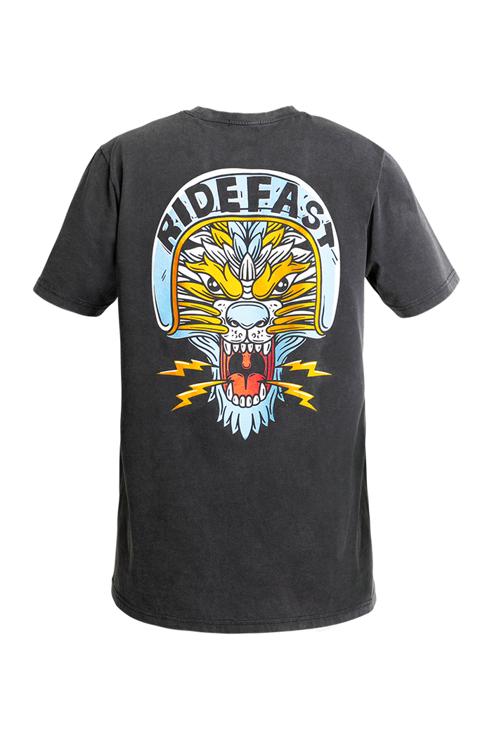 John Doe T-Shirt Lion Black Out Black