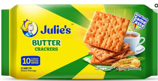 Julie's butter crackers 250ml