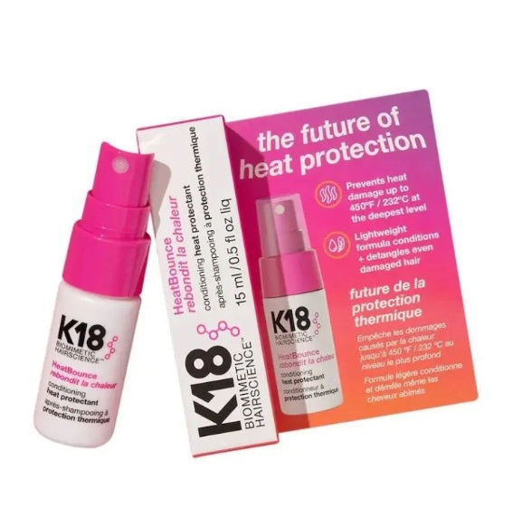 K18 HeatBounce conditioning heat protectant 15ml
