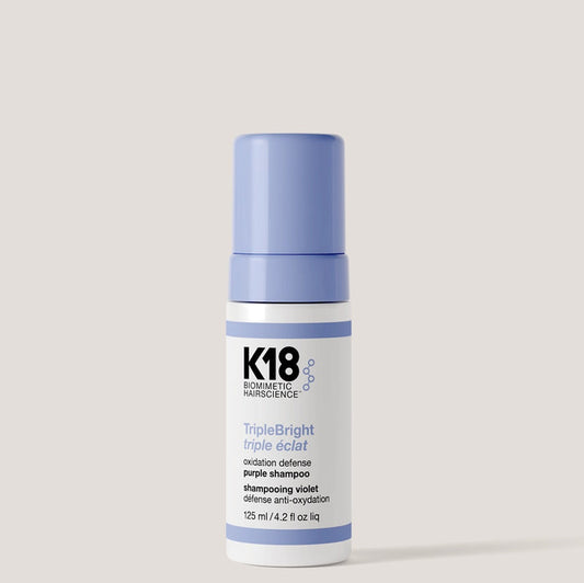 K18 TripleBright oxidation defense purple shampoo 125ml