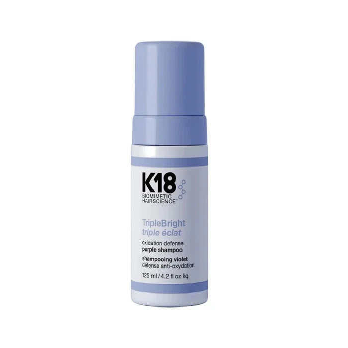 K18 TRIPLEBRIGHT PURPLE SHAMPOO FOAM 125ML