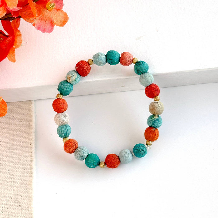 Kantha Capri Sonnet Bracelet