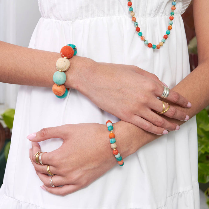Kantha Capri Sonnet Bracelet