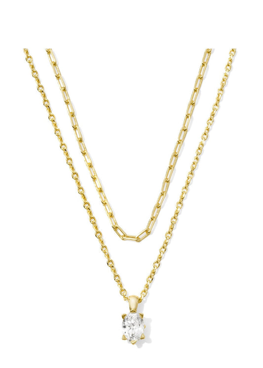 Kendra Scott Cailin Multi Strand Necklace: Gold
