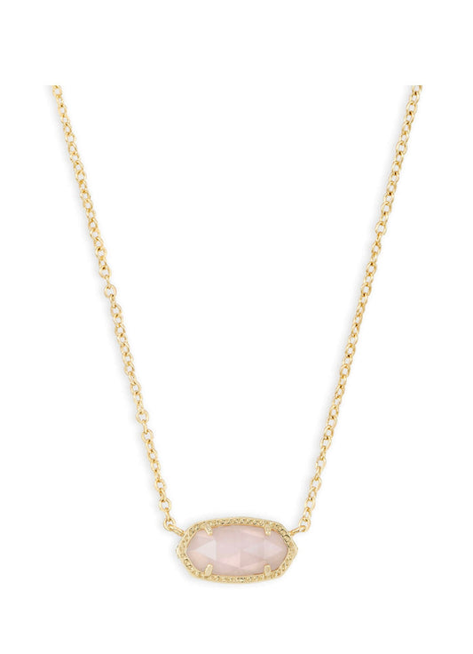 Kendra Scott Elisa Short Pendant Necklace: Gold Rose