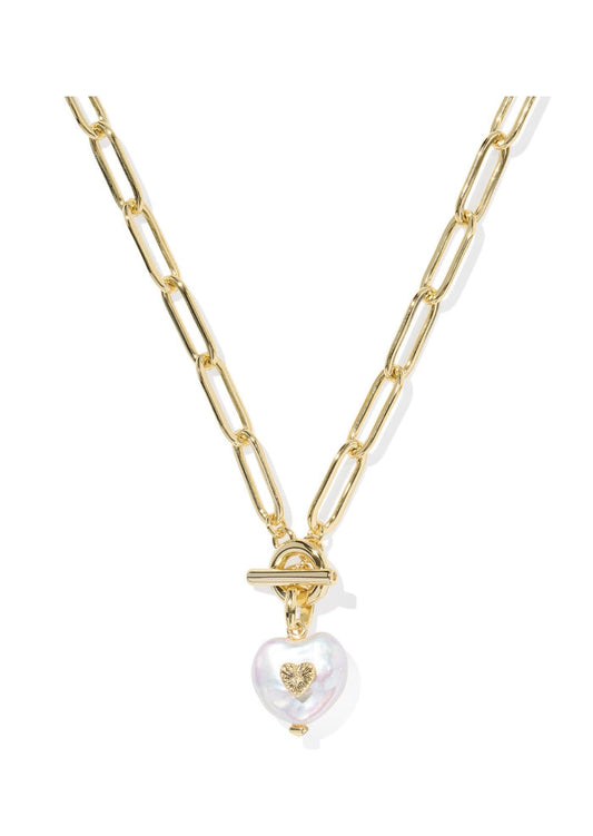 Kendra Scott Sasha Heart Short Pendant Necklace: Gold