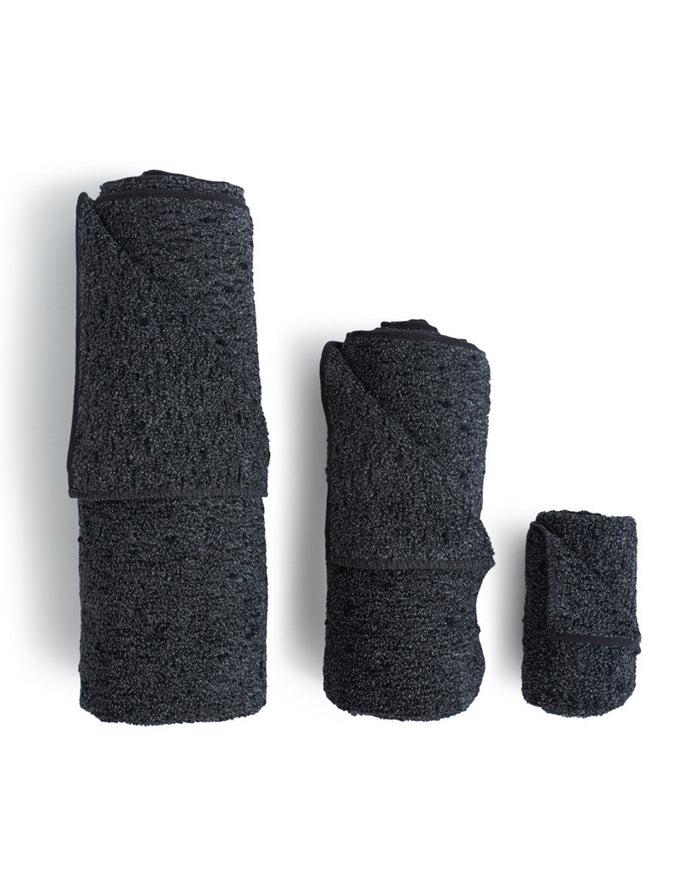 Kishu Binchotan Towels - Black