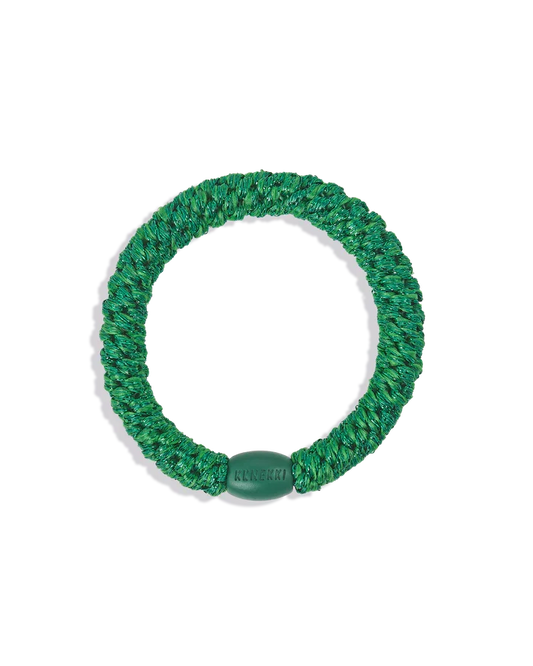 KKNEKKI ORIGINAL HAIR TIES in Esmeralda Glitter by KKNEKKI