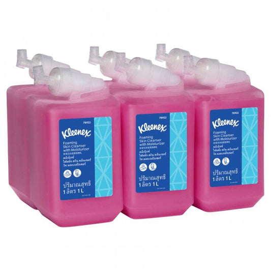 Kleenex 78922 Foaming Skin Cleanser with Moisturiser