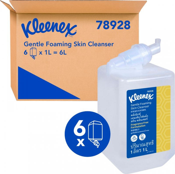 Kleenex 78928 Gentle Foaming Skin Cleanser
