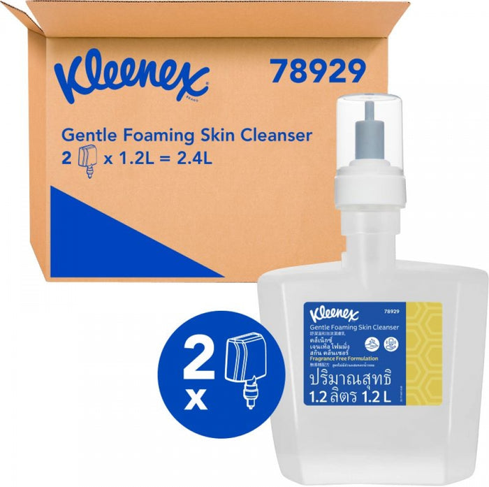 Kleenex 78929 Gentle Foaming Skin Cleanser