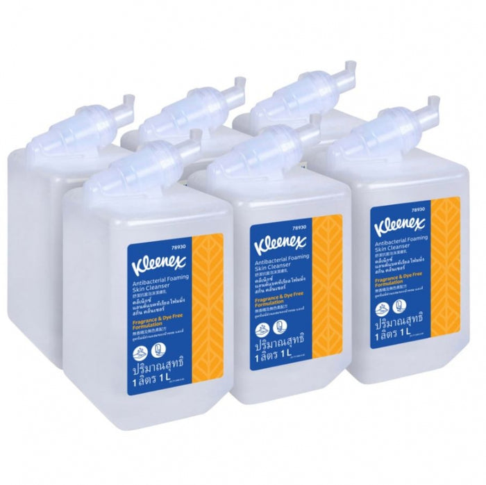 Kleenex 78930 Antibacterial Foaming Skin Cleanser