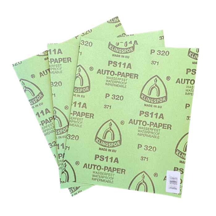 Klingspor Wet & Dry Sanding Sheets 50 Pack PS 11 A