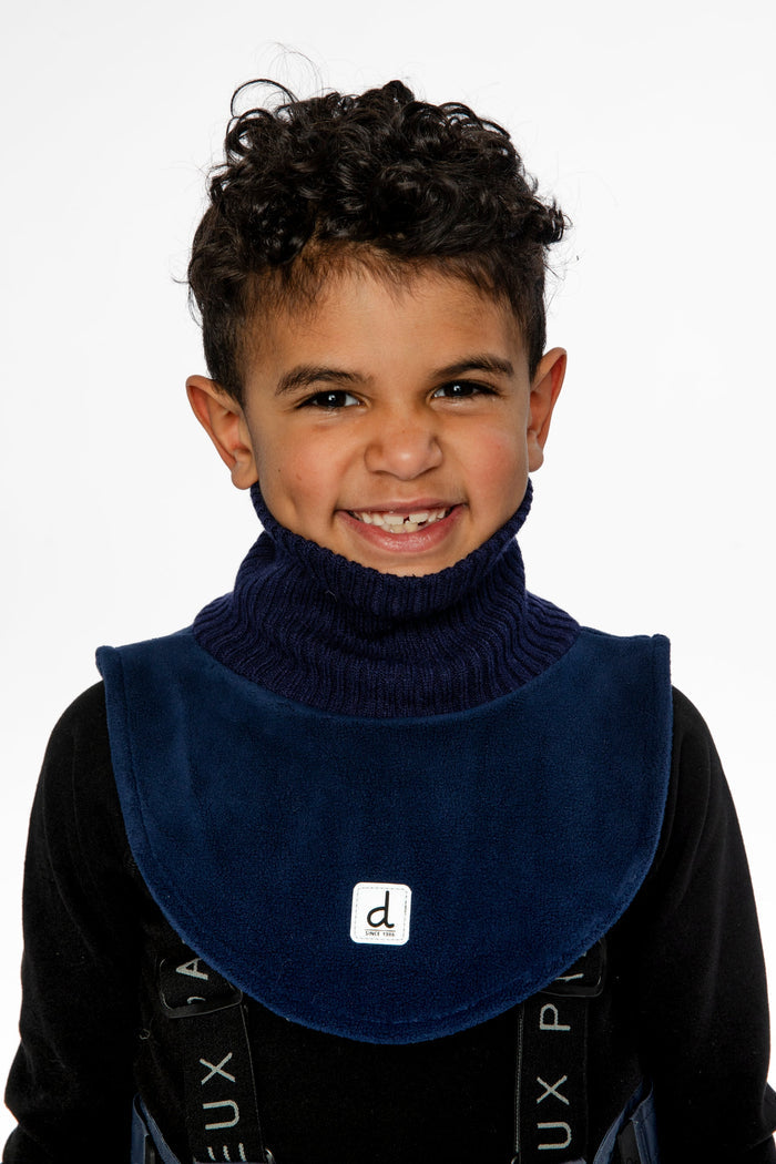 Knit & Polar Turtle Neckwarmer Navy Blue-1