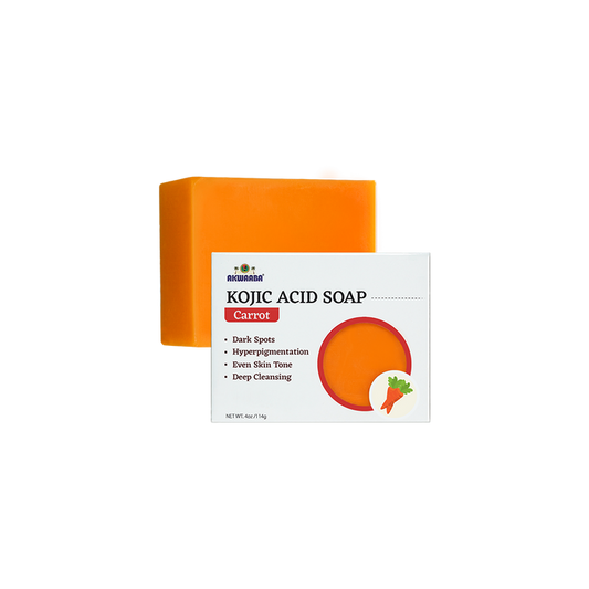 Kojic Acid Soap Bar (Carrot) | 4 oz.