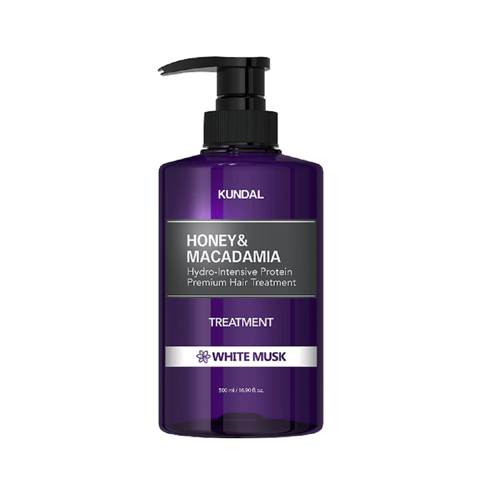 Kundal Honey And Macadamia Hydro - Intensive Protein Premium Hair Treatment White Musk 500 ml - Beauty Tribe