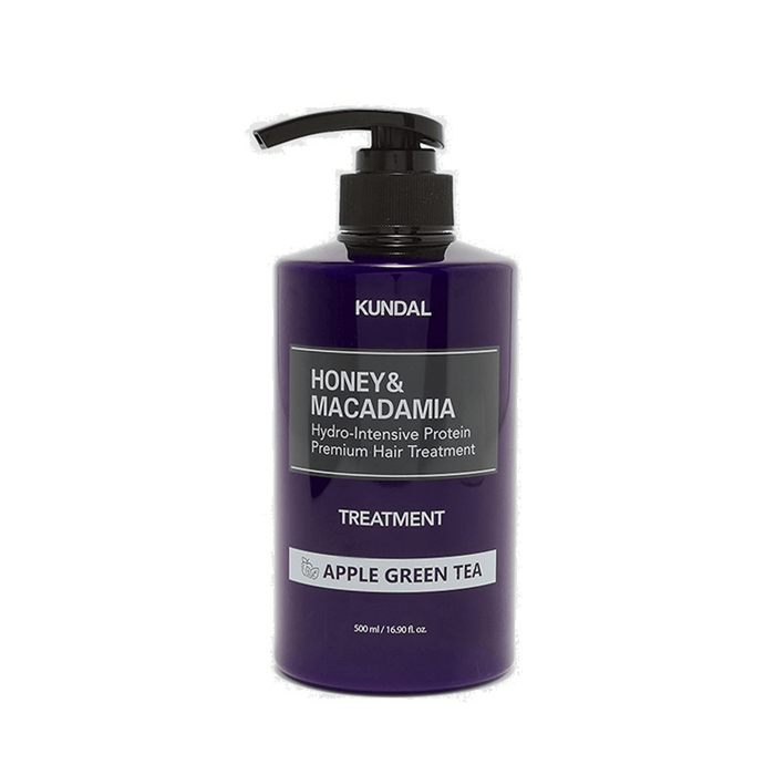 Kundal Honey & Macadamia Protein Hair Treatment Apple Green Tea 500 ml - Beauty Tribe