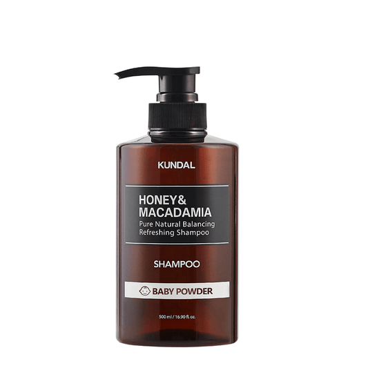 Kundal Honey & Macadamia Pure Natural Balancing Refreshing Shampoo Baby Powder 500 ml - Beauty Tribe