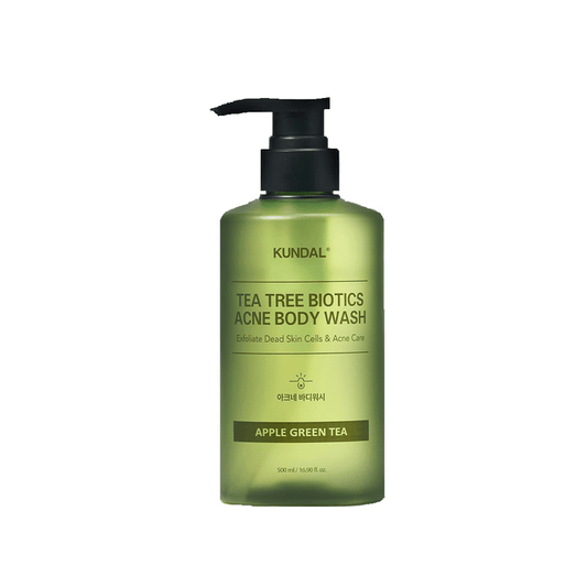 Kundal Tea Tree Biotics Acne Body Wash Apple Green Tea 500 ml - Beauty Tribe
