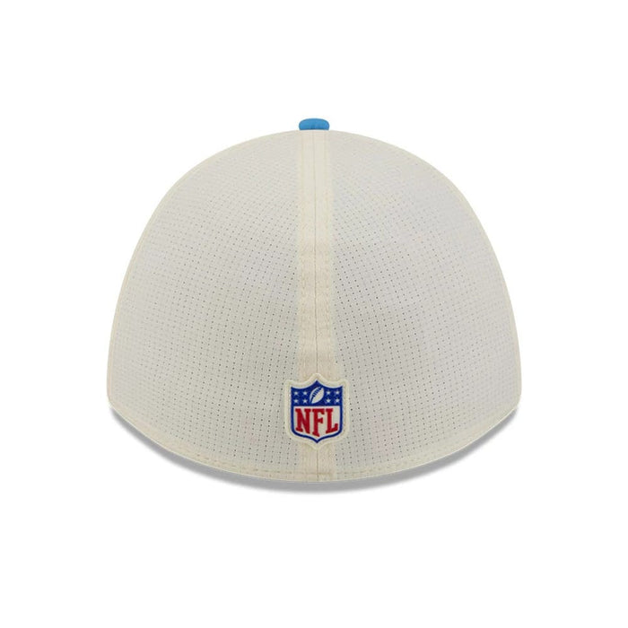 Pictured is this NFL Training 2026 Los Angeles Chargers 39THIRTY M-Crown Stretch Fit cap in white. 6