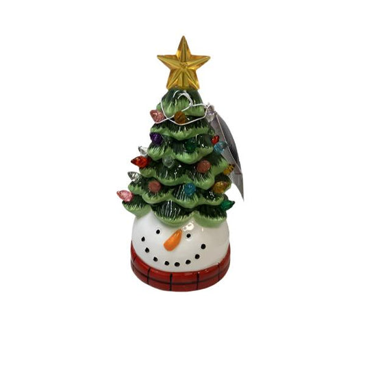 LED Christmas Icon w/Vintage Tree | 6"