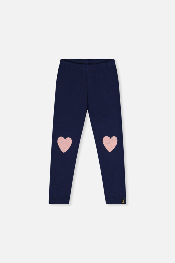 Leggings Royal Blue And Pink-0