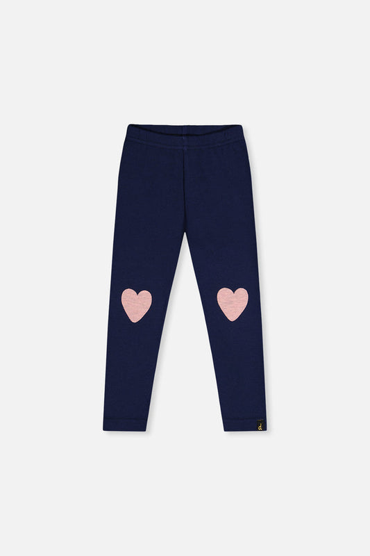 Leggings Royal Blue And Pink-0