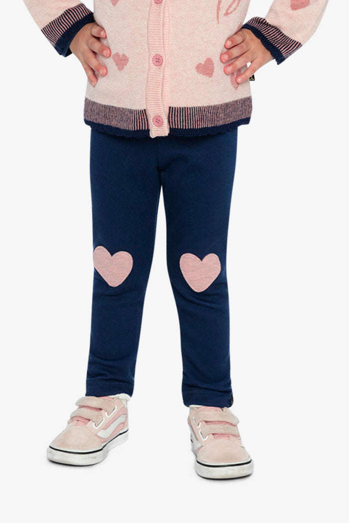 Leggings Royal Blue And Pink-2