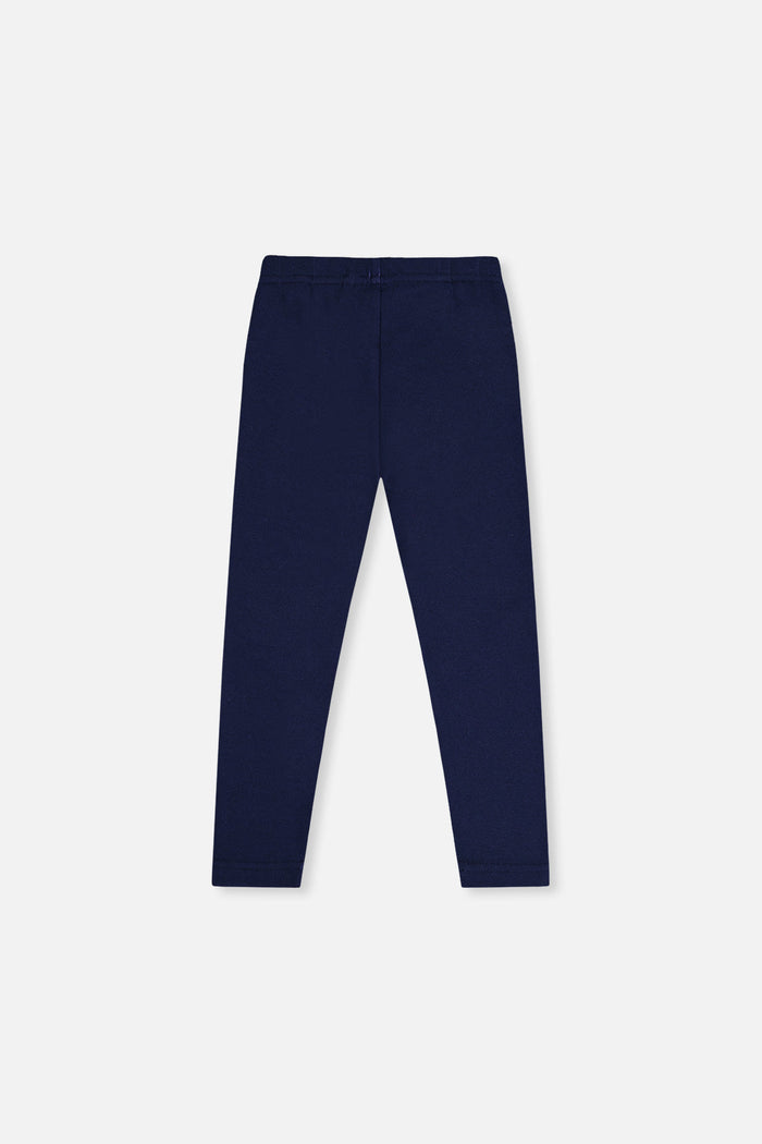 Leggings Royal Blue And Pink-3