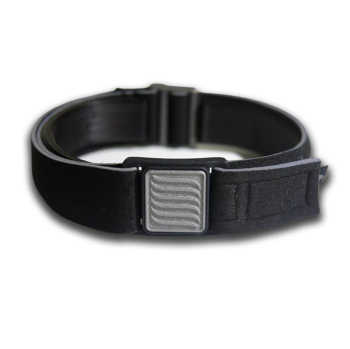 Libreband CGM Armband for Freestyle Libre 3. Pewter cover with wave design. LML4795, LML3828, LML3811, LML3804.