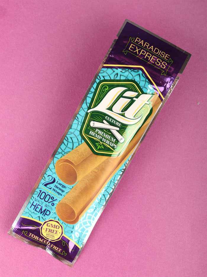 Lit Culture Hemp Wrap 2pk | Paradise Express-Image 1