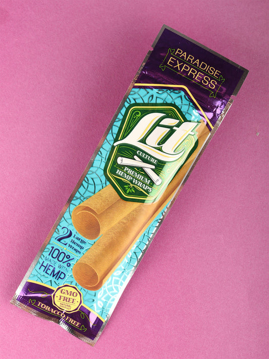 Lit Culture Hemp Wrap 2pk | Paradise Express-Image 1