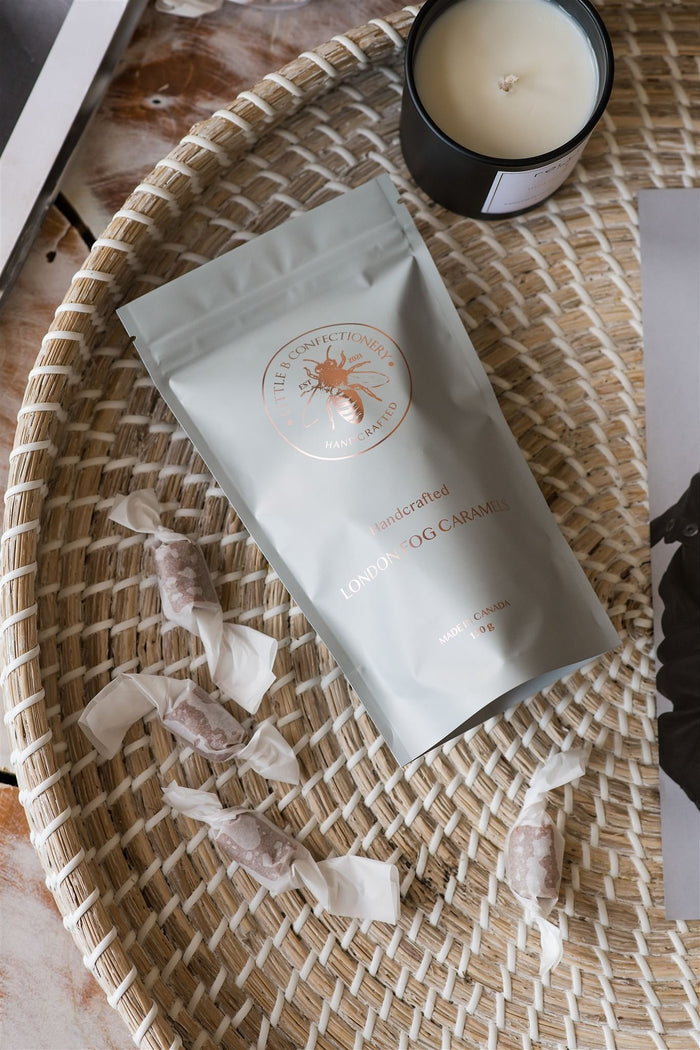 London Fog Caramels 120g | Little B Confectionery - Magnolia Lane co. Home + Garden + Gift