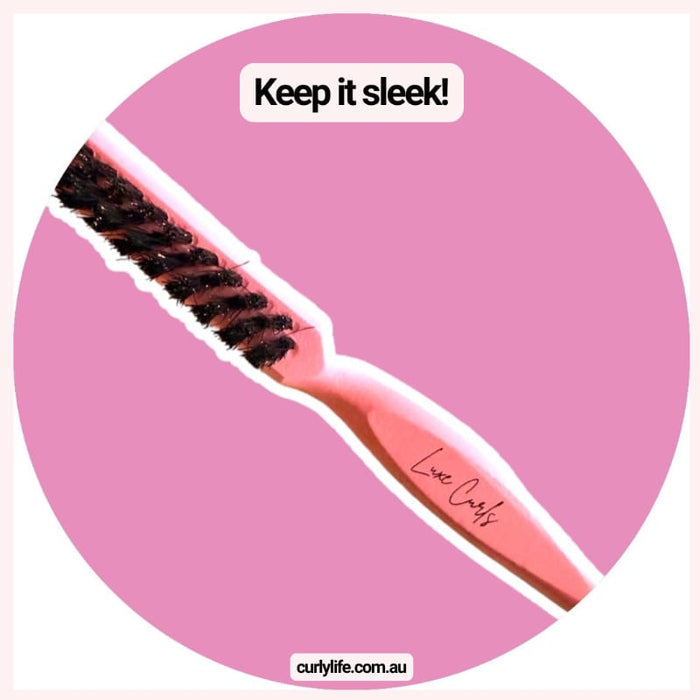 LuxeSleek 2-in-1 Flyaway Taming + Edge Laying Brush