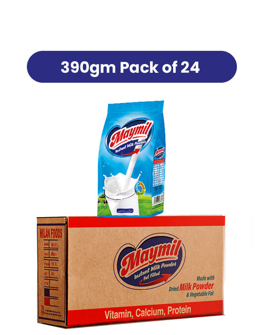 Maymil Milk Powder 390gm Carton 24 Pcs