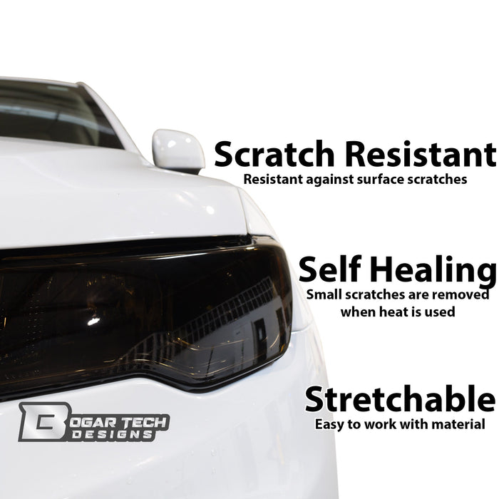 Full Headlight Taillight Precut Smoked PPF Tint Kit Film Overlay Fits Mazda 3 2019 - 2025 - Bogar Tech Designs