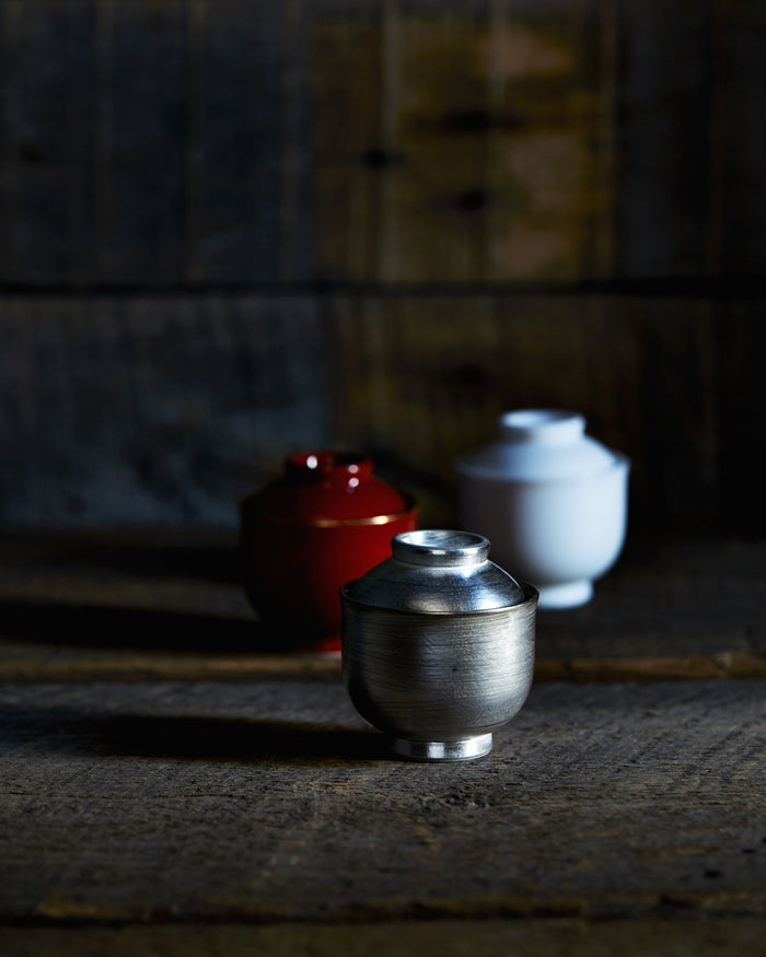 Mini Lidded Container - Red