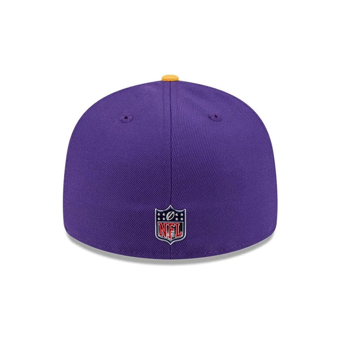 Pictured is this NFL Draft 2026 Minnesota Vikings 59FIFTY Fitted cap in purple. 5