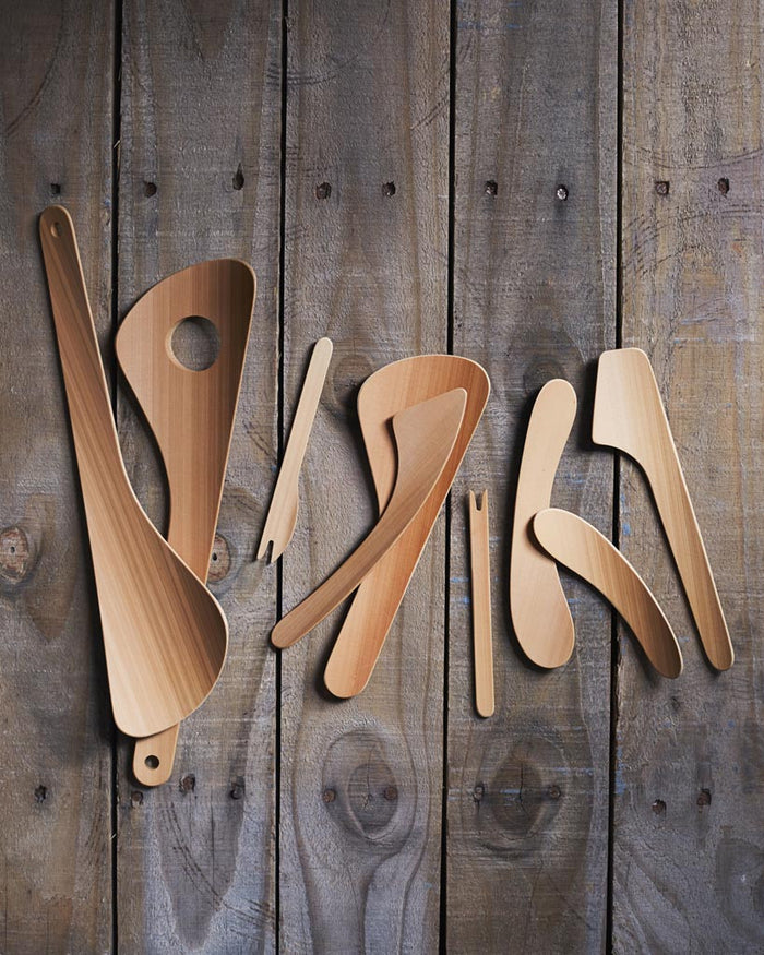 Minotake Bamboo Spatula with Hole (OUT OF STOCK)