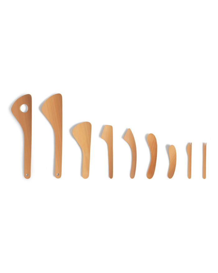 Minotake Bamboo Spatula with Hole (OUT OF STOCK)