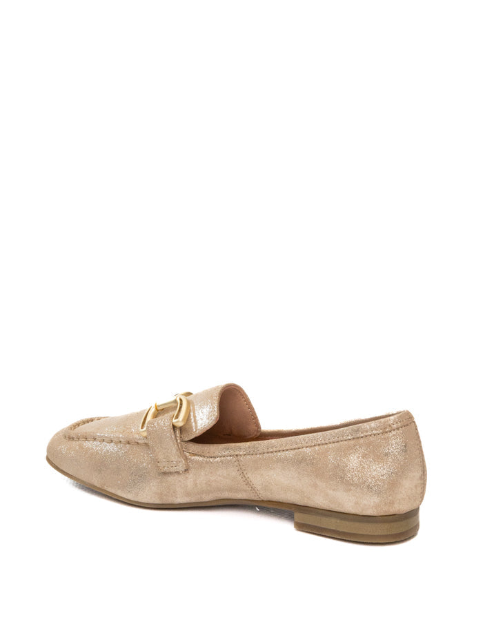 MJUS Mocassino laminato oro T85120 PELLE-6192