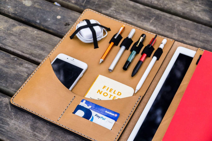 Moleskine Professional Workbook A4 Cover - Leather Compendium - Natural