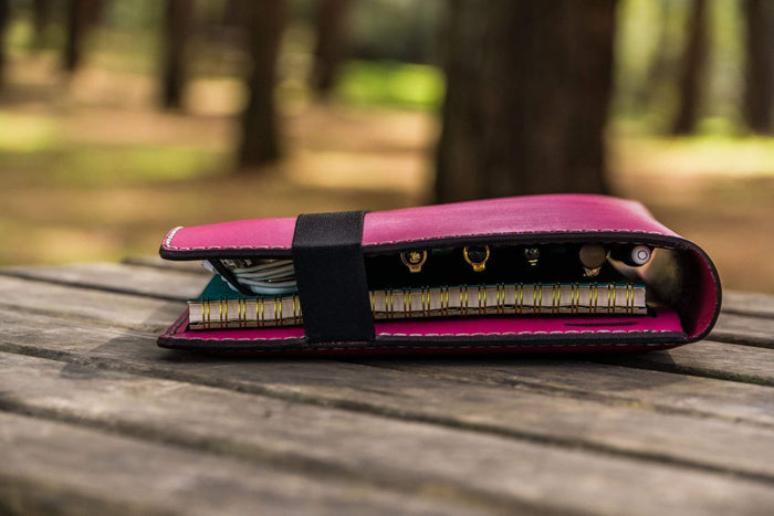 Moleskine Professional Workbook A4 Cover - Leather Compendium - Pink