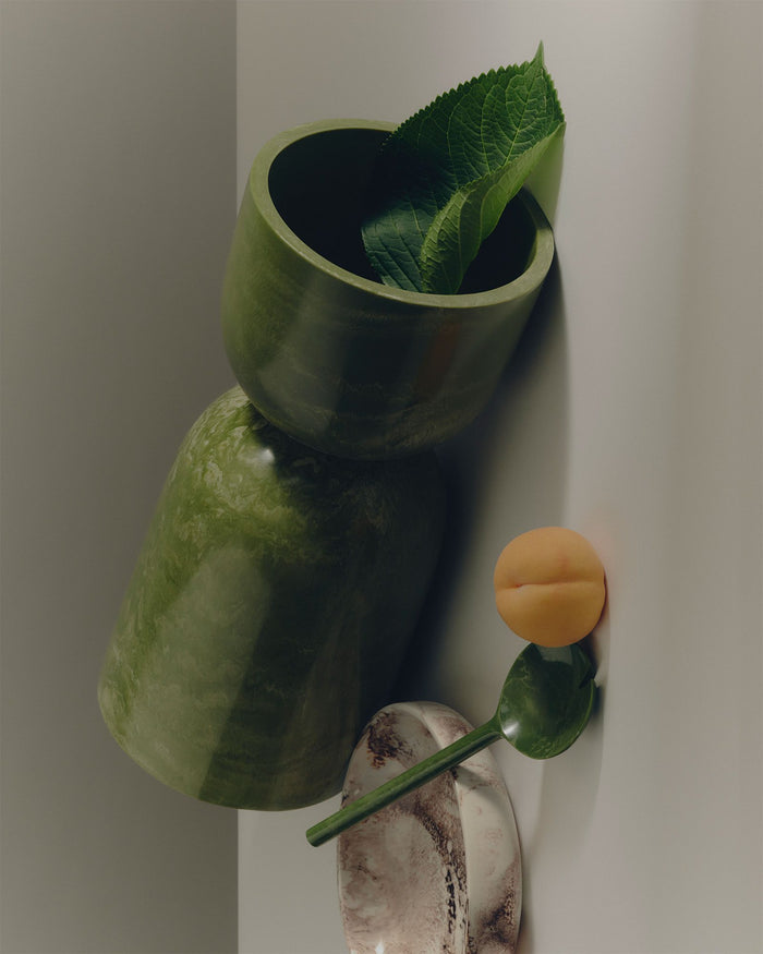 MOSS VASE in Vessel Resin by Lightly