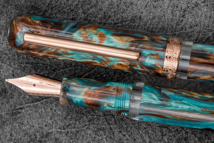Nahvalur & Galen Exclusive Fountain Pen Nature - Ocean Driftwood